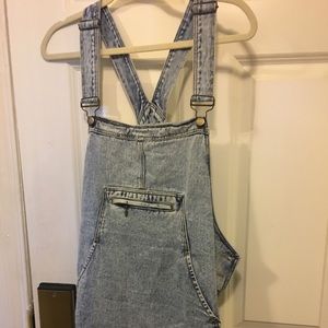 Denim Overall Dress from ASOS Curve
